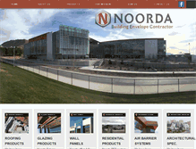 Tablet Screenshot of noorda.com